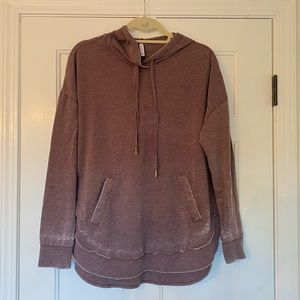 Z Supply Women’s Distressed Purple Sweatshirt